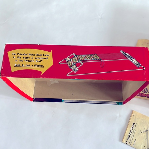 1960 Indian Beadcraft KIT Beadwork Native American Vintage Artwork Crafter Beads - Picture 8 of 17